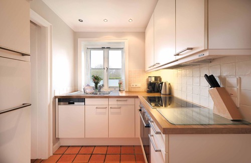Keitum Apartment | Hüs Andersen C - Klönstuv, 95qm 2 Schlafzimmer, 2 Bäder für 4 Personen