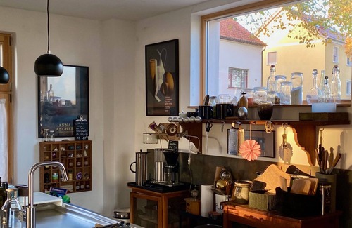 Werder House | Havel view 137°- Holiday home with sauna, directly on the banks of the Havel, meadow and sandy beach