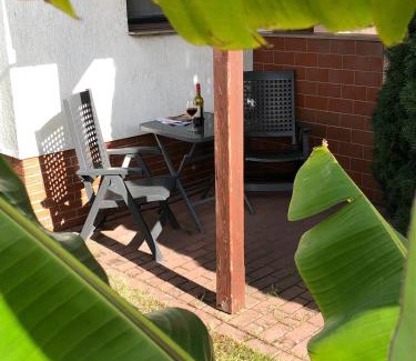 Monkebude Hotel | Haff-Ostseeferienhausapartment Erdgeschoß