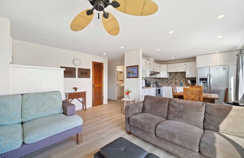 Poipu Apartment | Hale Kahanalu Cozy Apartment Steps to Poipu Beach. AC, Free Parking & Wifi