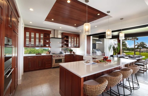 Poipu House | Hale Kainani #6 E Komo Mai: Secluded Luxury Home w/Pool, Spa, AC & Ocean Views