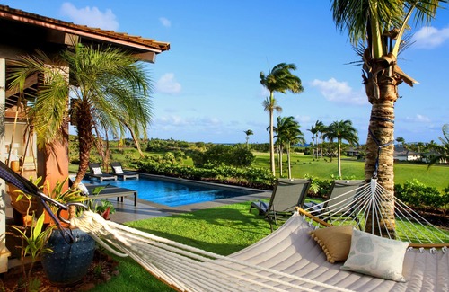 Poipu House | Hale Kainani #6 E Komo Mai: Secluded Luxury Home w/Pool, Spa, AC & Ocean Views