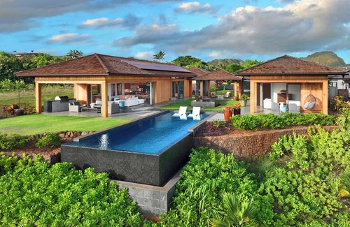 Poipu House | Hale Kupanaha: Opulent New Villa + Pool/Spa/Views