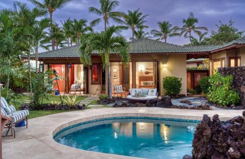 Kamuela House | Hale Mele Polynesian Pod Style Home with private Pool, Hot Tub, E-bikes and Golf Cart