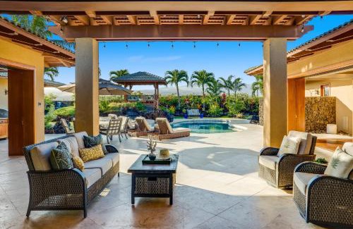 Kamuela House | Hale Mele Polynesian Pod Style Home with private Pool, Hot Tub, E-bikes and Golf Cart