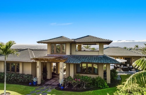 Kamuela House | Hale Mele Polynesian Pod Style Home with private Pool, Hot Tub, E-bikes and Golf Cart
