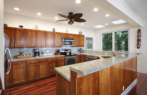 Poipu House | Hale Nalu - Premier Beachfront 3br Home Steps Away from Baby Beach with Spa!