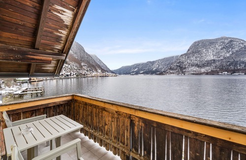 Hallstatt House | Hallstatt Lakeside Top 4 - Balkon mit Seeblick