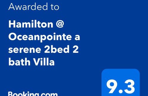 Lucea Villa | Hamilton @ Oceanpointe a serene 2bed 2 bath Villa