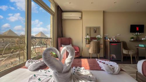 Kafrat al Jabal Hotel | Hammis Pyramids View INN 7 Minutes from the New Grand Museum