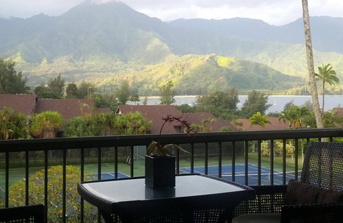 Princeville Apartment | Hanalei Bay RESORT 2312 289.00 Oct28-Nov1 BlowOutSaleBeachFront 10 Star Reviews!