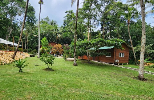 Fronteras Cabin | Happy Iguana Marina Ecolodge Waterfront Cabin #3, A/C, Starlink, Pool, Sleeps 8