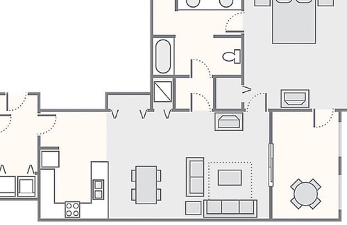 Myrtle Beach Resort | Harbour Lights One-bedroom Deluxe Suite, Sleeps 4, Full Kitchen