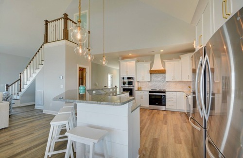 Sneads Ferry House | HartSea - LUXURY 2nd Row Home - Elevator, Pool, Boat Ramp & Beach Access