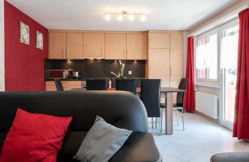 Saas Grund Apartment | Haus Aurora by Interhome