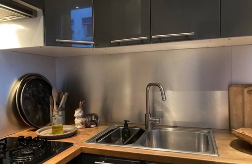 Quartier Saint-Ambroise Apartment | Haussmannien, Marais, Décoration