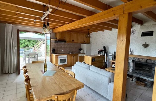 Le Menil Ski Chalet | Hautes Vosges Le Ménil Chalet with barrel sauna