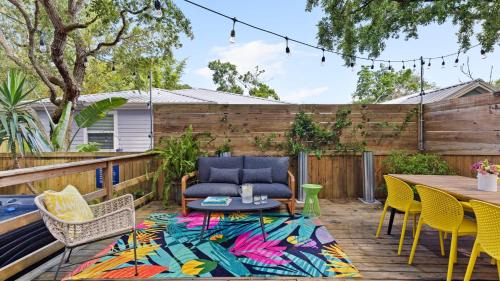 Vilano Beach House | Haven Hidden Grove Buyout 2 Homes - Walk to Beach Hot Tub Game Room Deck