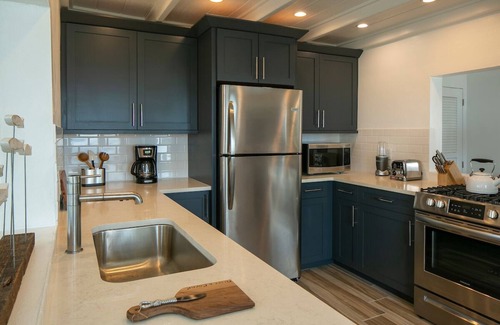 Estate Chocolate Hole and Great Cruz Bay Villa | Hawksbill, a two bedroom modern beachhouse feel with high end finishes