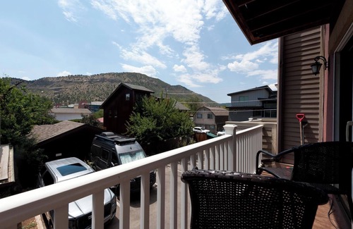 Historic Downtown Durango Condo | Heart of Downtown Durango - Updated Condo with Views - AC