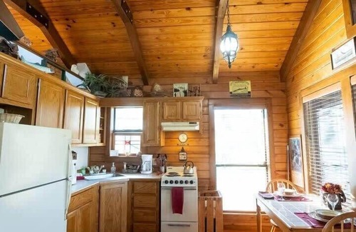 Eureka Springs Cabin | Heart Shaped Tub + Romantic + Fireplace + Cabin
