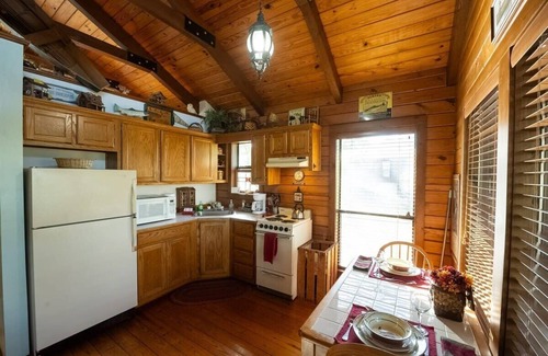 Eureka Springs Cabin | Heart Shaped Tub + Romantic + Fireplace + Cabin