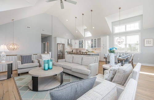 Stone Harbor House | HEATED POOL, 5BDRM, 5BATH - This professionally decorated dream vacation home is brand new for the 2019 season with 5 bedrooms, 5 full baths and a heated pool.