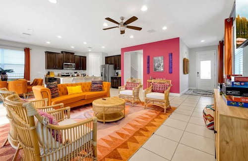 West Kissimmee House | Heated Pool/Hot Tub Game Room Outdoor Theater