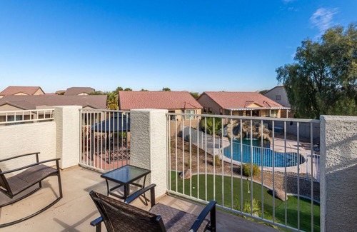 Tamaron Villa | heated pool private villa with queen beds