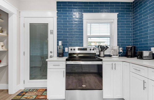 Kiska Beach House | Heated Private Pool~Across From Beach~FencedYard~Emerald Flamingo
