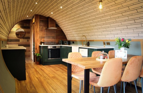 Rhayader Cottage | Hedgehogs View - a hobbit hut that sleeps 6 guests in 3 bedrooms