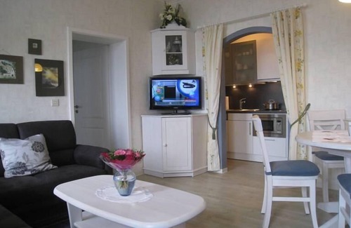 Wyk auf Foehr Apartment | Here you sit in the first row