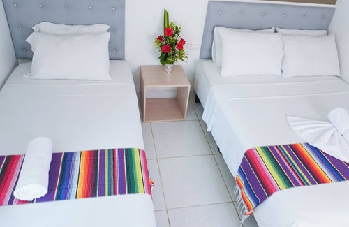 Covenas Hotel | Hermosa Habitacion Estandar Triple A Pie De Playa