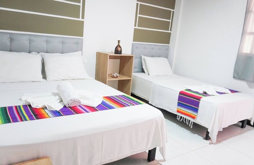 Covenas Hotel | Hermosa Habitacion Estandar Triple A Pie De Playa