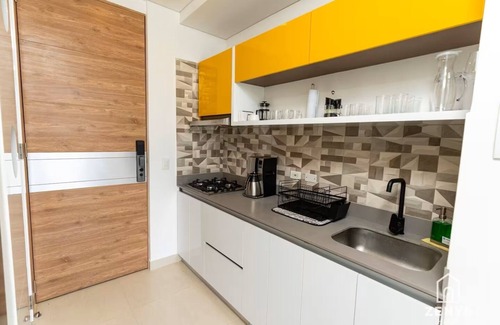 Santa Marta Apartment | hermoso apartamento en unidad, cerca a la playa Pozos Colorados, Salinas del mar