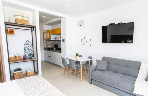 Santa Marta Apartment | hermoso apartamento en unidad, cerca a la playa Pozos Colorados, Salinas del mar