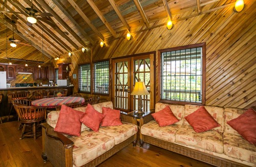 Sunnyside House | HGTV-Tropical Island Pool Home with Casita & 400 Foot Dock