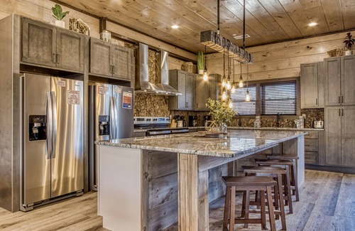 Sevierville Cabin | HIBERNATION STATION - 12 Bedrooms with a pool!