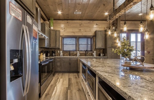 Sevierville Cabin | HIBERNATION STATION - 12 Bedrooms with a pool!