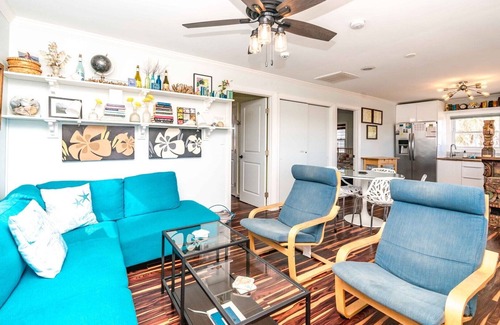 North Topsail Beach House | Hibiscus Hut - 2 BR Cottage with Panoramic Ocean Views! Dog Friendly