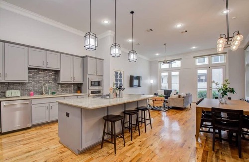 Washington Ave./ Memorial Park House | High End In The Center - Mins to Downtown w Pool