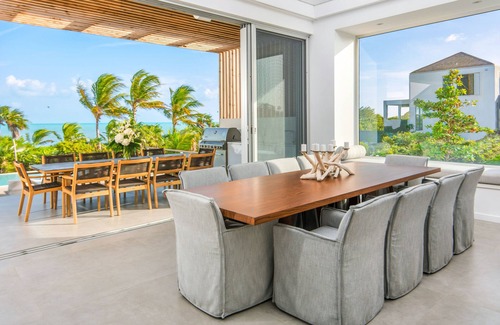 Long Bay Hills Villa | High modern 5 bedroom house with private pool and within steps of the beach