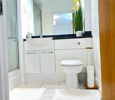London City Centre House | High Rise En-suite Room With Gym And Free Parking in Royal Docks Excel E16 London