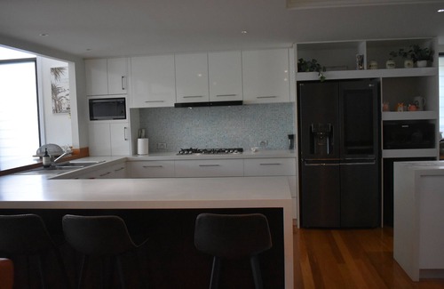 Forster House | Highly-sought-after home, One Mile Beach across the road. Golf course next block
