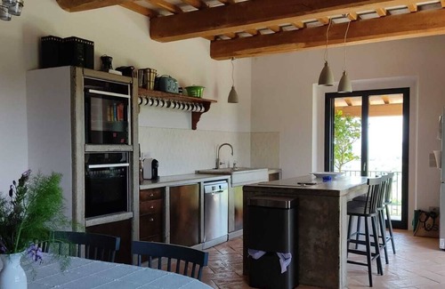 Acqua Loreto Villa | Hillside Cottage with Exquisite Picture Postcard View of Todi