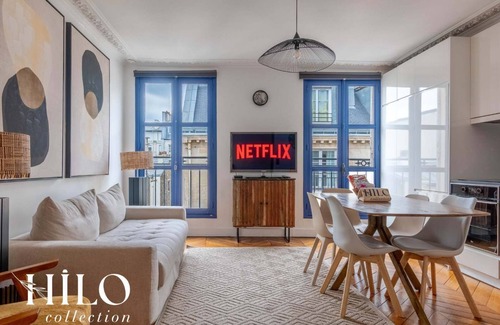 2nd Arrondissement Apartment | HILO Suite Paris Zola - 4pers - 35m2