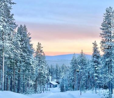 Akaslompolo Ski Chalet | Hippu Holiday Home in peaceful location near Äkäslompolo