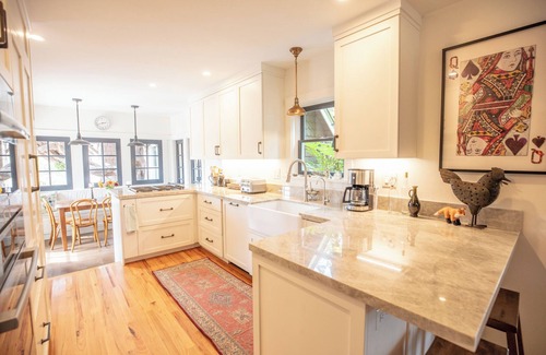 Eastside Santa Cruz House | Historic 3-bedroom farmhouse, 2 fireplaces and pool in Santa Cruz-near beaches!