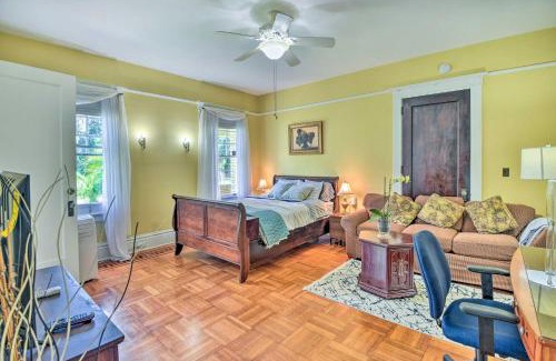 Crescent City Apartment | Historic Crescent City Studio - Lakefront with Dock!