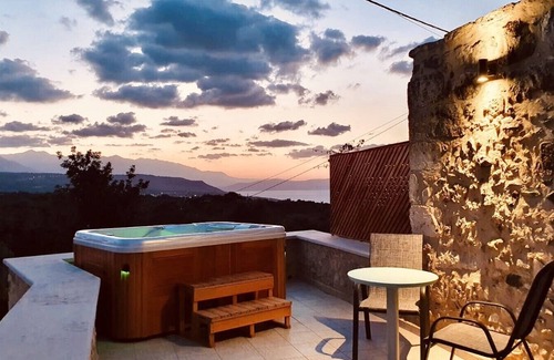 Atsipópoulon Cottage | Historic guest house "Arkadi Spa" with beautiful sea views